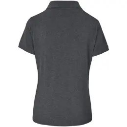 Ladies Houston Stretch Golf Shirt Charcoal Back